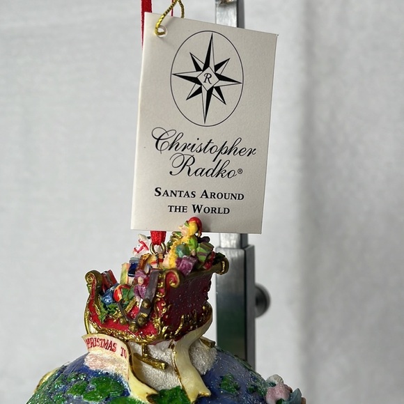 Christopher Radko Santas Around The World Ornament Christmas Holiday Decor - Picture 6 of 15